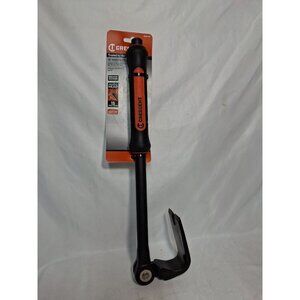 Crescent Brand BLACK DB18X-06 18" Indexing Flat Prybar, 15 positions,